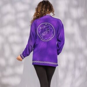 Vintage Purple Button Down Shirt